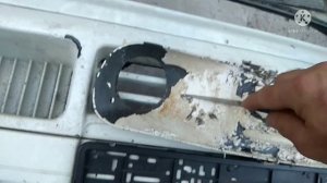 Смывка старой краски с Бампера, Идеальная подготовка детали к покраске ®️