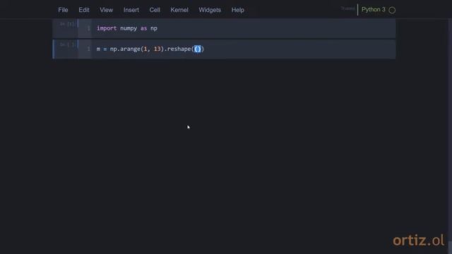 NumPy - Ejercicio 26: Obtener la Cantidad de Filas y Columnas de una Matriz смотреть онлайн