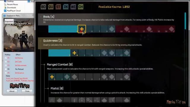 Shadowrun Returns Dragonfall V1.2.5 Trainer +5 смотреть онлайн