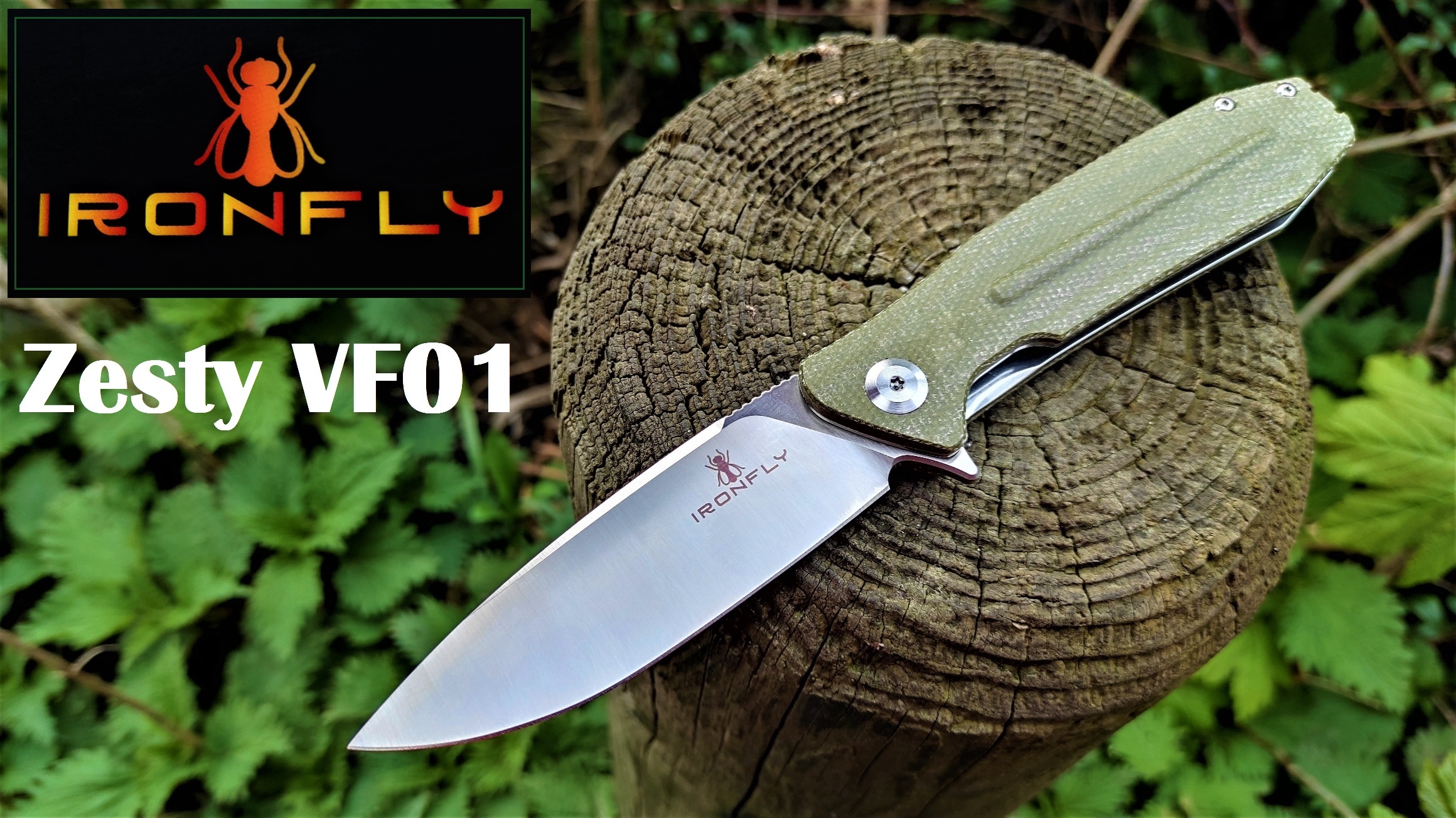 ★ IRONFLY Zesty VF01 Отличный Edc в VG10 и Микарте