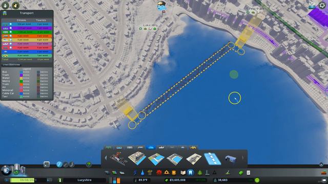 How to Set up a Ferry Line In Cities Skylines смотреть онлайн
