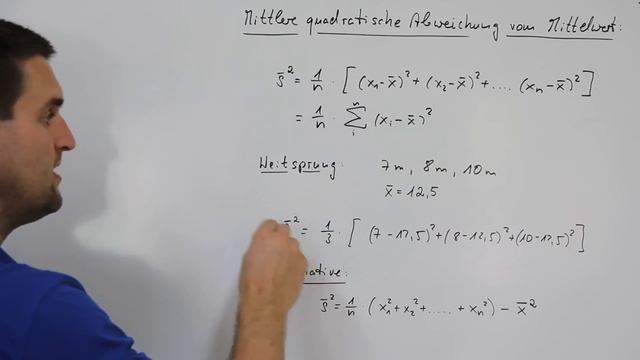 Mittlere quadratische Abweichung vom Mittelwert | Mathe by Daniel Jung смотреть онлайн