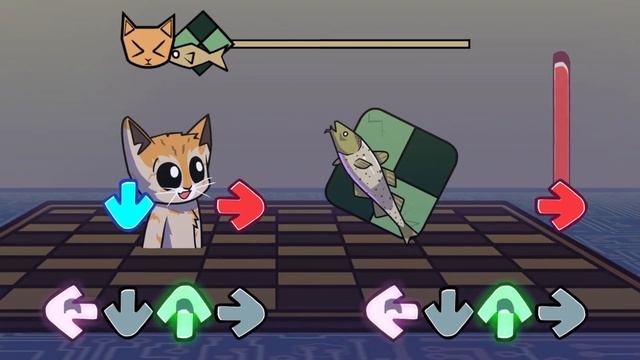 Mittens VS Stockfish | FNF Chess Mod смотреть онлайн
