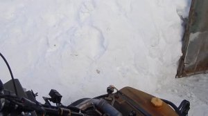 Лифан 2V80F-A на снегоходе Буран