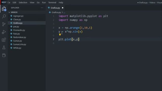 Cómo GRAFICAR en PYTHON (2023) Crear Graficas En Python смотреть онлайн