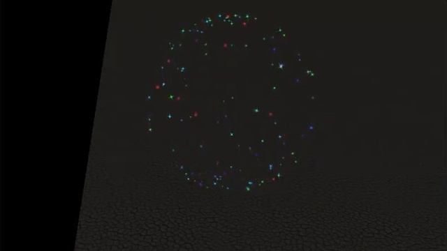 Unity - Вращение сферы из частиц смотреть онлайн