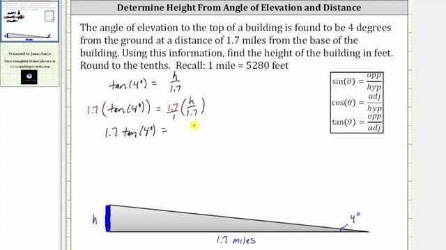 Use Tangent to Find the Height of a Building смотреть онлайн