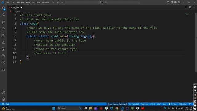 Getting Started With Java |Java for Beginers | Not A Coder @NotACoder1999 смотреть онлайн