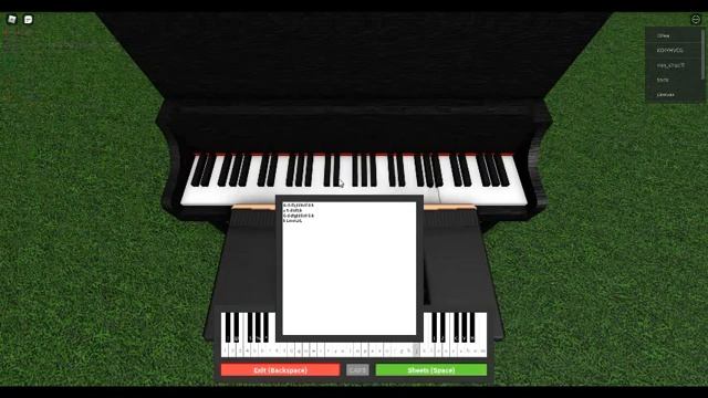 JoJo's Bizarre Adventure: Golden Wind: Giorno's theme (Roblox Piano) смотреть онлайн