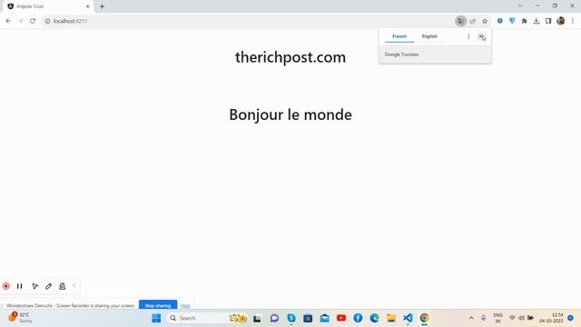 How to create multiple language website in Angular 16+? смотреть онлайн
