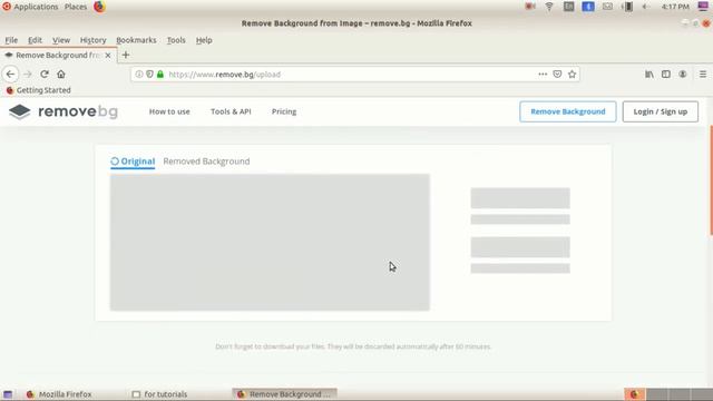 TUTORIAL 22: UBUNTU 18.04 ICT TUTORIAL || How to Remove Background from a Photo? || remove bg || смотреть онлайн