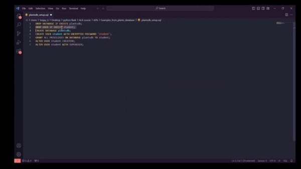 Postgres SQL Script Tutorial: PSQL Statements To Create Database | Data Modeling | Day 3