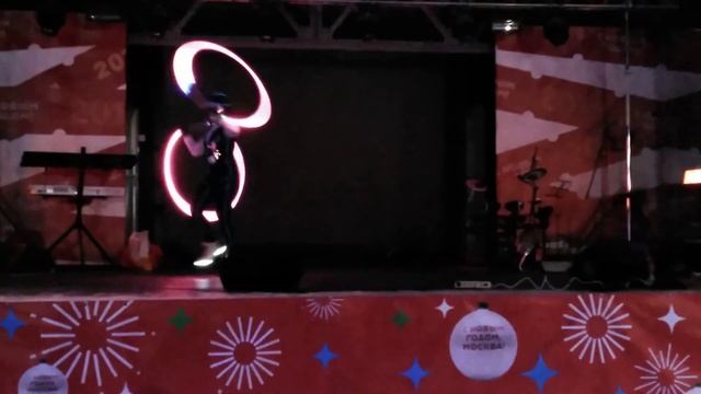 31 декабря 2018. Парк Таганский. Световое представление смотреть онлайн