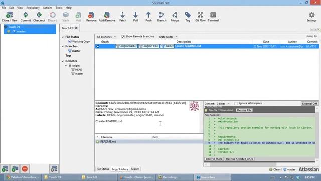 SoftVelocity, Collaborating using GitHUB and SourceTree смотреть онлайн