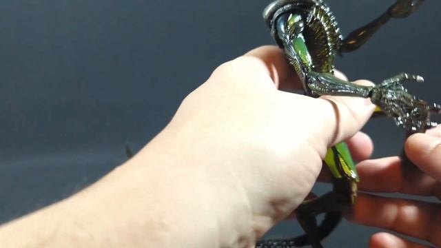 NECA Aliens Fireteam Elite Burster Alien Action Figure Review смотреть онлайн