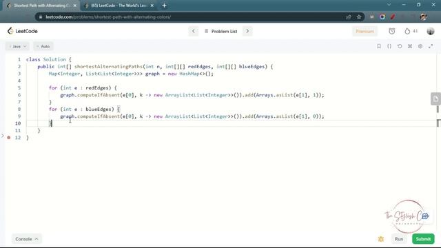 1129. Shortest Path with Alternating Colors | Detailed Explanation | Java Code | LeetCode смотреть онлайн