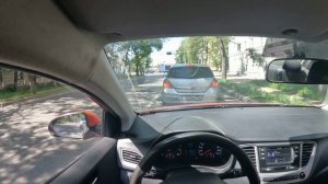 Обзор коробки автомат на хендай соляри + движение по городу Нижний Новгород на АКПП