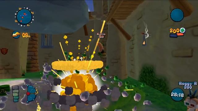 Worms™ Ultimate Mayhem - "Trailer 2 - 3D Destruction" - for Xbox 360, PC and PS3 смотреть онлайн