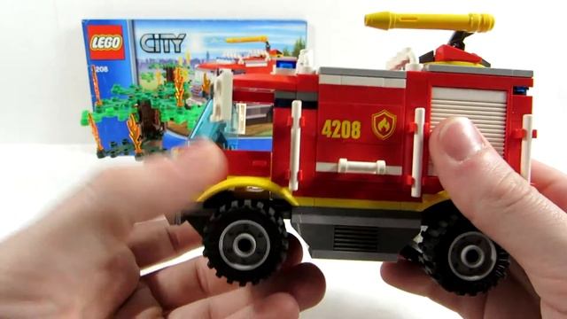 Lego City Пожарный внедорожник (4208) Fire Truck - Lego #8