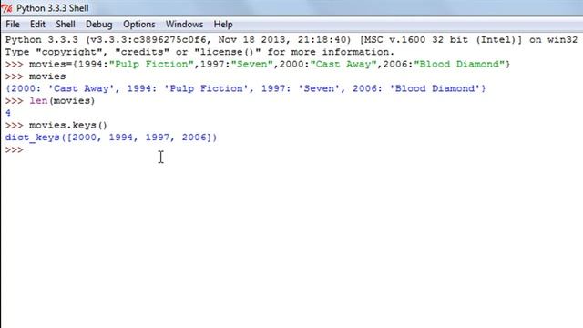 Python Programming Tutorial 32 Dictionary Functions YouTube смотреть онлайн