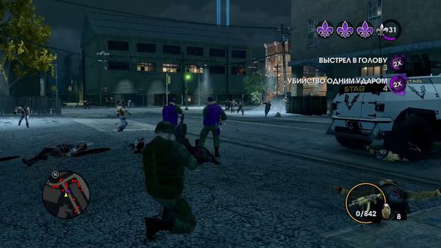 Saints Row The Third Зомби смотреть онлайн