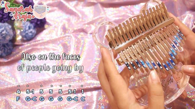 Louis Armstrong - What A Wonderful World | Full Kalimba Cover with Tabs & Lyrics ♡ смотреть онлайн
