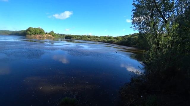 Рыбалка на Днепре,поклевки один за одним но... смотреть онлайн