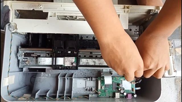 HP Deskjet Printer Disassembly смотреть онлайн