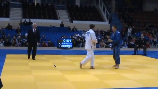 Дзюдо, Козель Сергей VS Приказчиков Владимир, финальный поединок Чемпионат Москвы 2010 смотреть онлайн