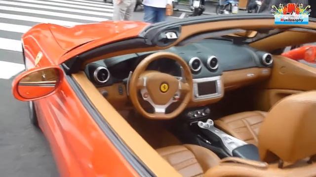 Ferrari California : Store a Milano Centro : video смотреть онлайн