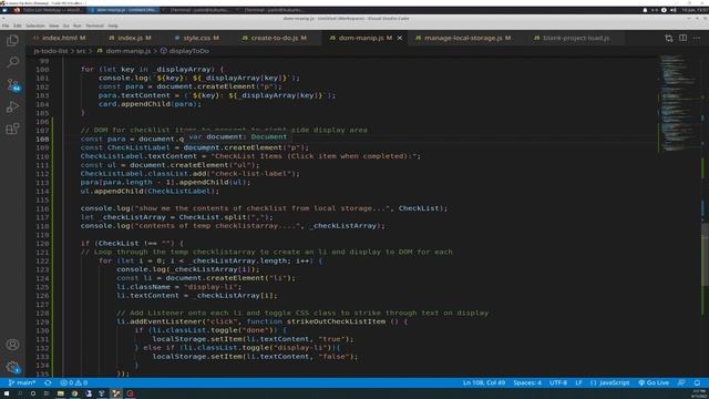 The Odin Project VLOG | Day 117 CODING For BEGINNERS | JavaScript Project ToDo List Part 6 COMPLETE смотреть онлайн