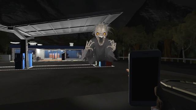 Horror Game Where This Scary Thing Follows You To Your Car & You're Alone Btw - Haunted Gas Station смотреть онлайн