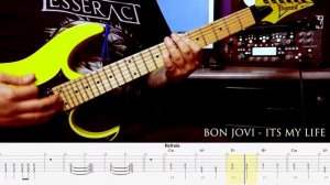 BON JOVI - It´s my life [GUITAR COVER + TAB]