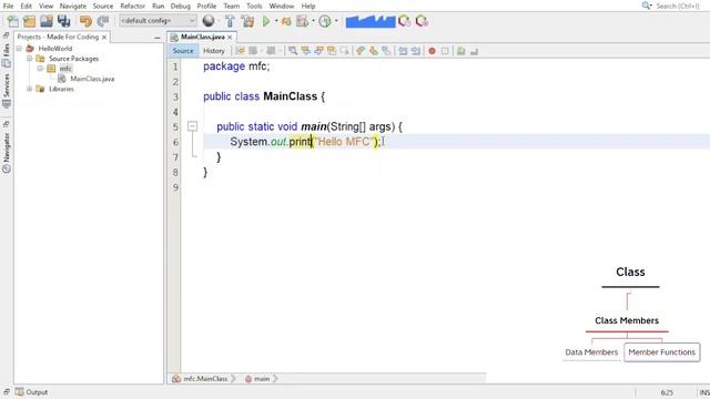 Java Basics (Part-2): Write First Application program in Java смотреть онлайн