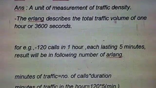 Erlang traffic measurement unit? смотреть онлайн