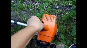 Мотокоса  Stihl FS 250. Небольшой ремонт. Из серии "Частный дом".