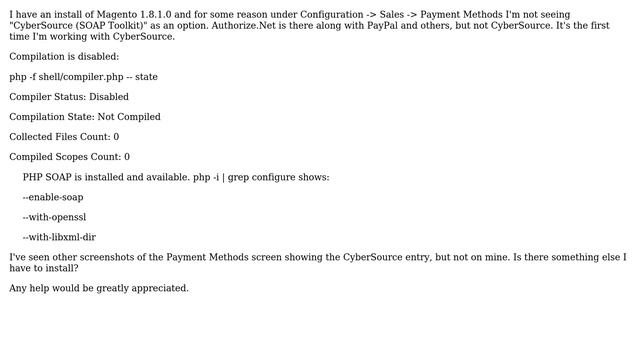 Magento: CyberSource SOAP Toolkit Missing? (2 Solutions!!) смотреть онлайн