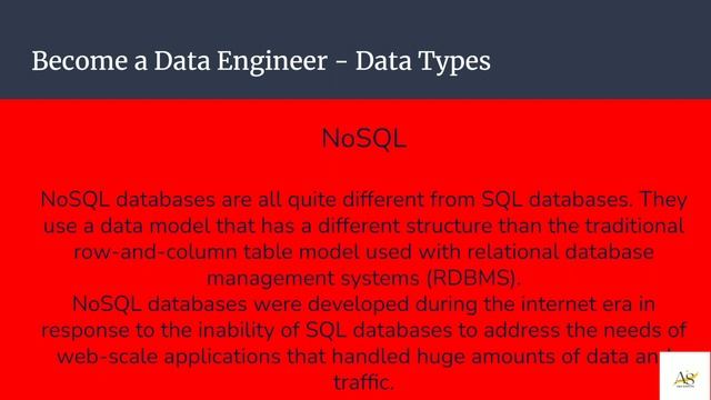 Become a Data Engineer - Data Types смотреть онлайн