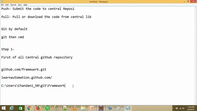 How To Integrate Framework With Git and Github смотреть онлайн