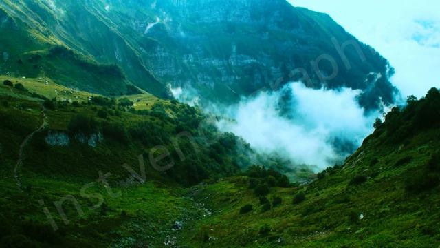 Travel to picturesque places of Sochi, Krasnaya Polyana, Gorki Gorod. BMPCC 4k смотреть онлайн