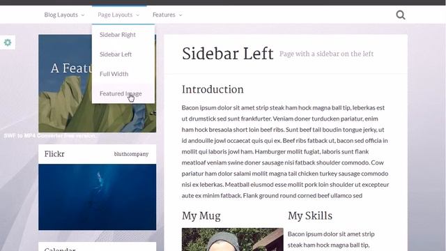 Preview Bliss Personal Minimalist Wordpress Blog Theme смотреть онлайн