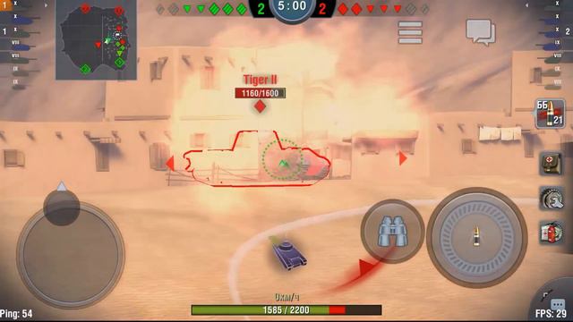 WoT Blitz Обзор танка FV215B от Enkelte - WoT Blitz Android и iOS смотреть онлайн