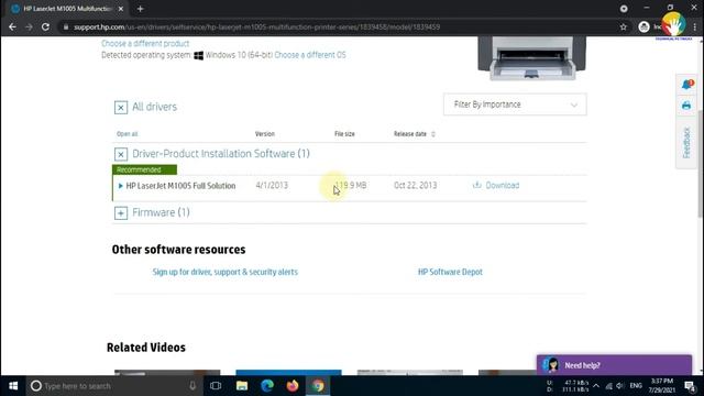 How To Download HP M1005 Printer Driver || HP LaserJet m1005 Drivers || Full Solution смотреть онлайн