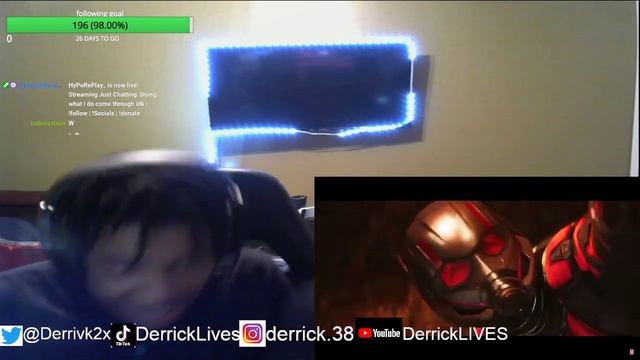 DerrickLives React too - Ant-Man and the Wasp Quantumania say goodbye to Cassie смотреть онлайн
