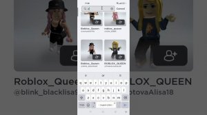 как можно найти Roblox_Queen правильно