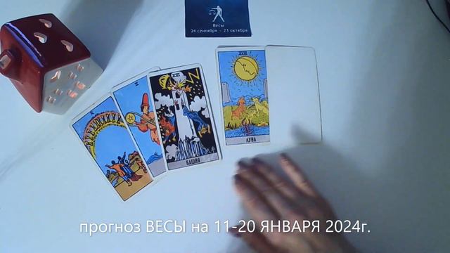 прогноз ВЕСЫ на 11-20 ЯНВАРЯ 2024г. смотреть онлайн