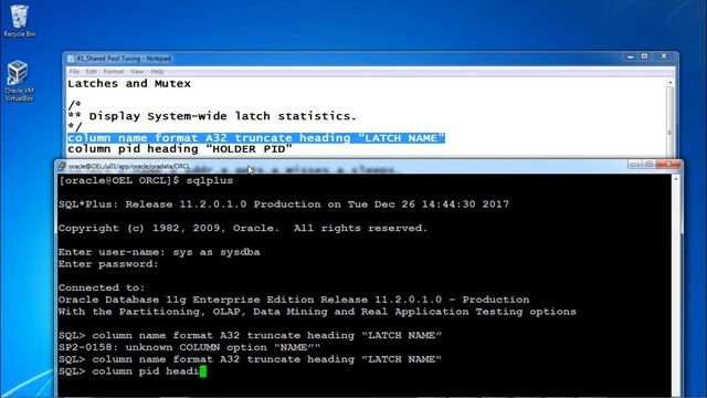 Shared Pool Tuning смотреть онлайн