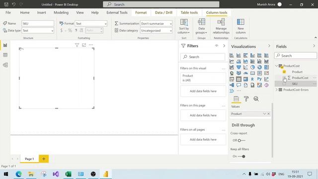 Capture and Display Errors on data load /refresh in Power BI смотреть онлайн