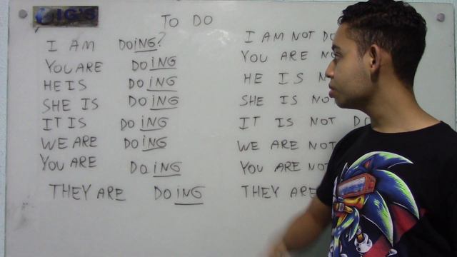 Aula 15 - Verb to do present continuous. смотреть онлайн