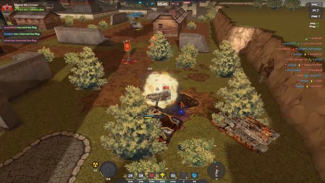 Tanki Online - Hunter Overdrive EPIC moments! Best overdrive?! смотреть онлайн